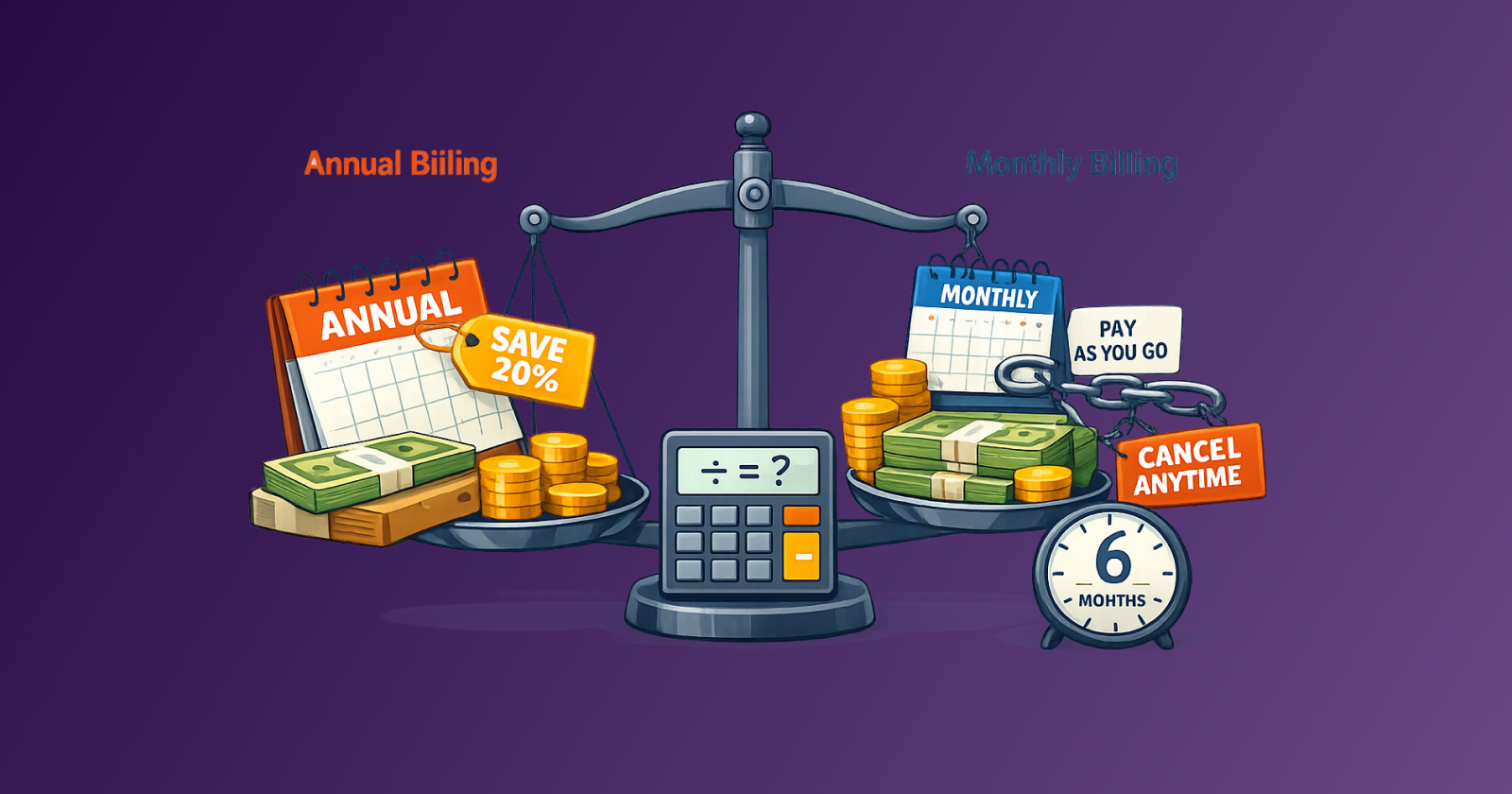 Annual vs Monthly Billing Break-Even: Decide in 5 Minutes