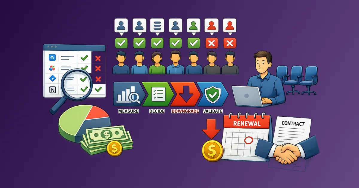 License Rightsizing: How to Cut SaaS Spend Without Breaking Workflows