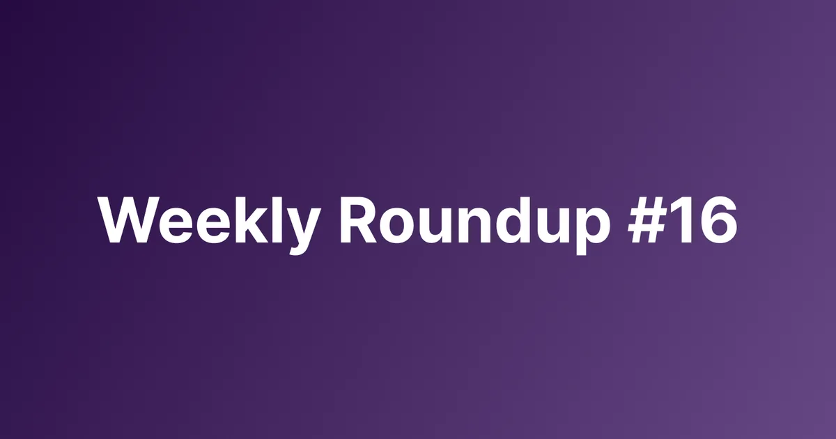 Subtrakr Weekly Roundup #16